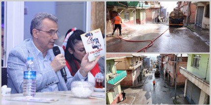 İlkadım’da Sokaklar Baştan Aşağı Yıkanıyor